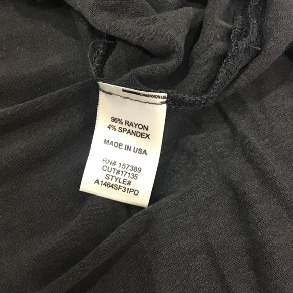 Arula Women Size Med Boyfriend T-Shirt Washed Black Nashville Country Music Boho - Picture 6 of 8